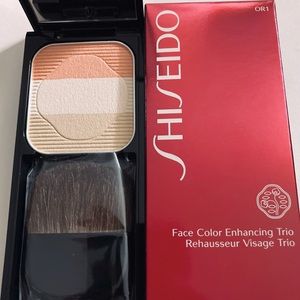 SHISEIDO - Face Colour Enhancing Trio - OR1 - - Peachy Tone- Brand New in Box!
